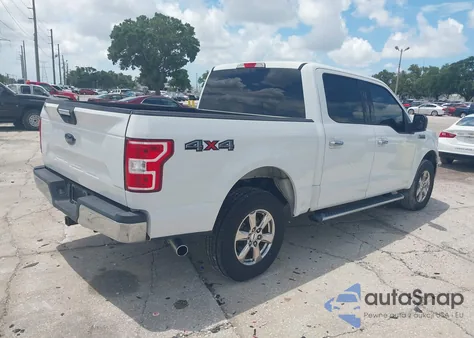 2018 Ford F-150 Xlt from USA, damaged, VIN 1FTEW1E51JFB02596